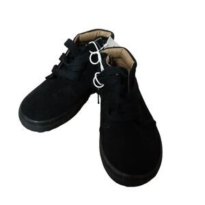 Cat Jack Toddler Boys Size 8 Black Mid Top Sneakers Boots Dress Casual Shoes